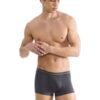Boxer Sloggi Hipster 2 τεμ.  Ανθρακί/Ανθρακί με σχέδιο - Image 4