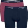 Boxer Sloggi Short 2 τεμ.  Μπλε σκούρο/Κεραμιδί