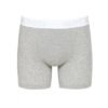 Boxer Sloggi Go Short 2 τεμ.  Ανοιχτό μπλε/Γκρι μελανζέ - Image 2