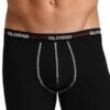 Boxer Sloggi Short 2 τεμ.  Μαύρο/Ριγέ - Image 4