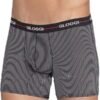 Boxer Sloggi Short 2 τεμ.  Μαύρο/Ριγέ - Image 5