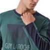 Πυζάμα Ανδρική Guy Laroche  Κυπαρισσί/Μαρίν - Image 2