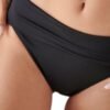 Μαγιό Ψηλόμεσο Bikini Slip Blu4u Μαύρο - Image 3
