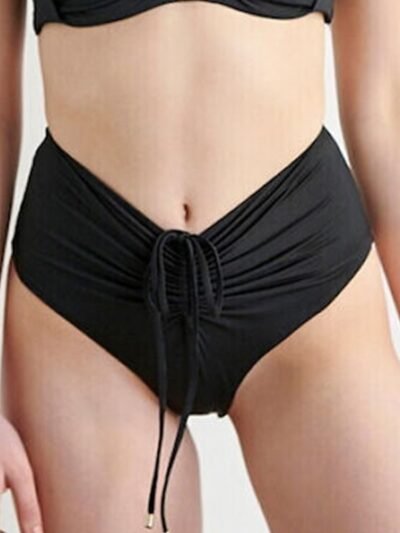 Μαγιό Bikini Ψηλόμεσο Brazil Blue4u Μαύρο