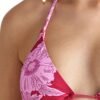 Μαγιό Τρίγωνο Top Blu4u Cup B 'COUTURE BLOOM'  Μπορντώ/ροζ εμπριμέ - Image 3