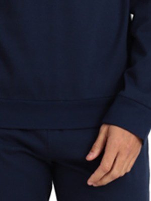 Πυζάμα Ανδρική Φούτερ Mario Uomo Μαρίν - Image 4