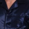 Πυζάμα Ανδρική Σατέν Mario Uomo Μαρίν - Image 3