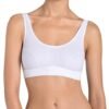 Mπουστάκι βαμβακερό Sloggi Double Comfort Top Λευκό