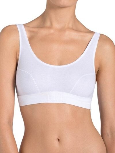 Mπουστάκι βαμβακερό Sloggi Double Comfort Top Λευκό